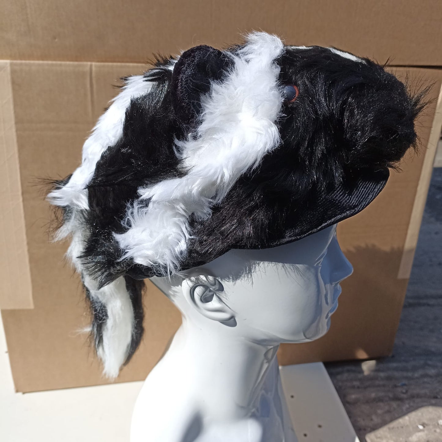 Job lot of 12 Childrens Novelty Badger Hats