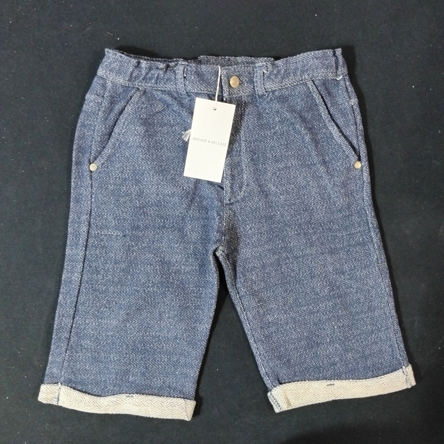 Job Lot of 24 Anchor & Release Childrens Short - Blue