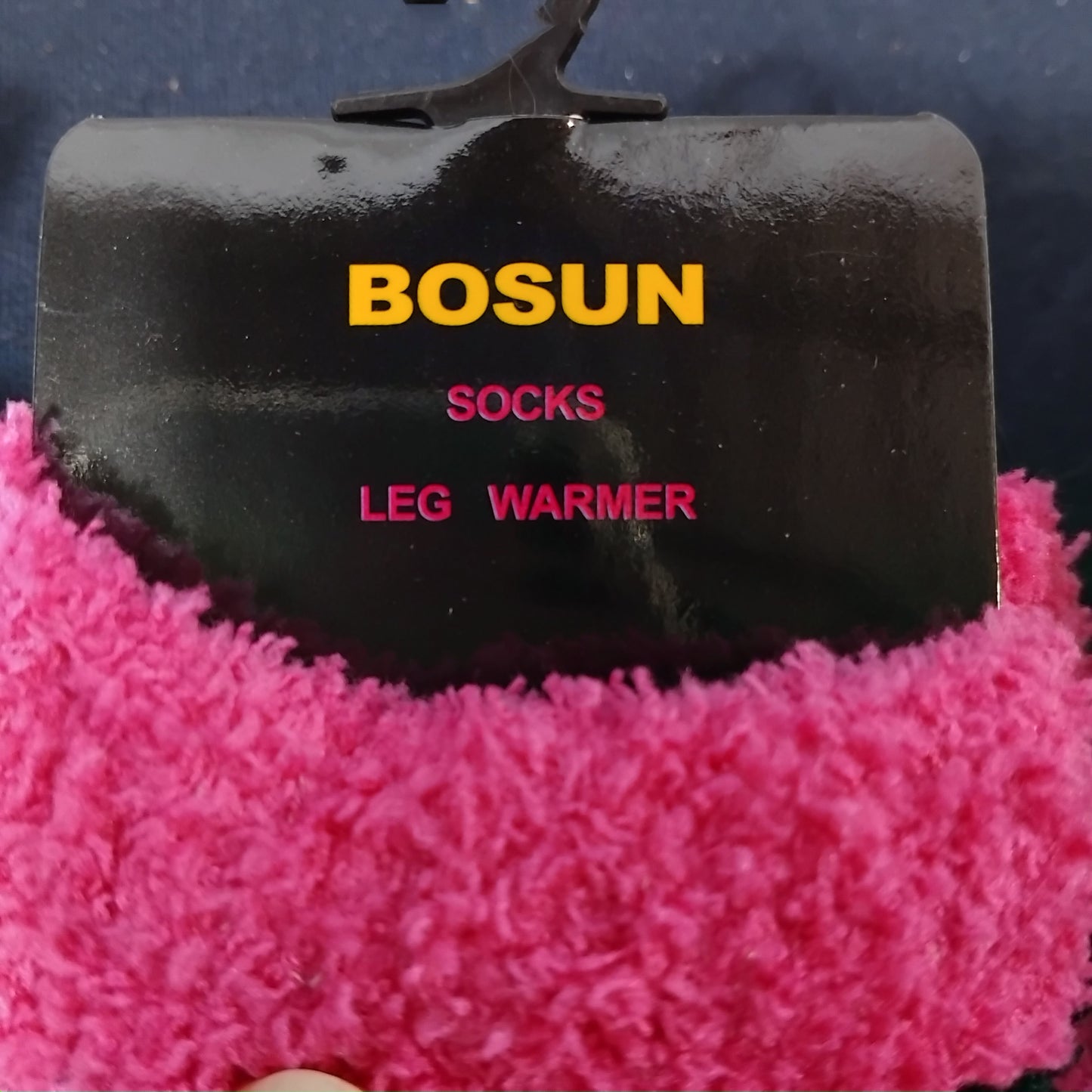 Job Lot of 12 Pairs Bosun Flourescent Striped Leg Warmers, Assorted Colours