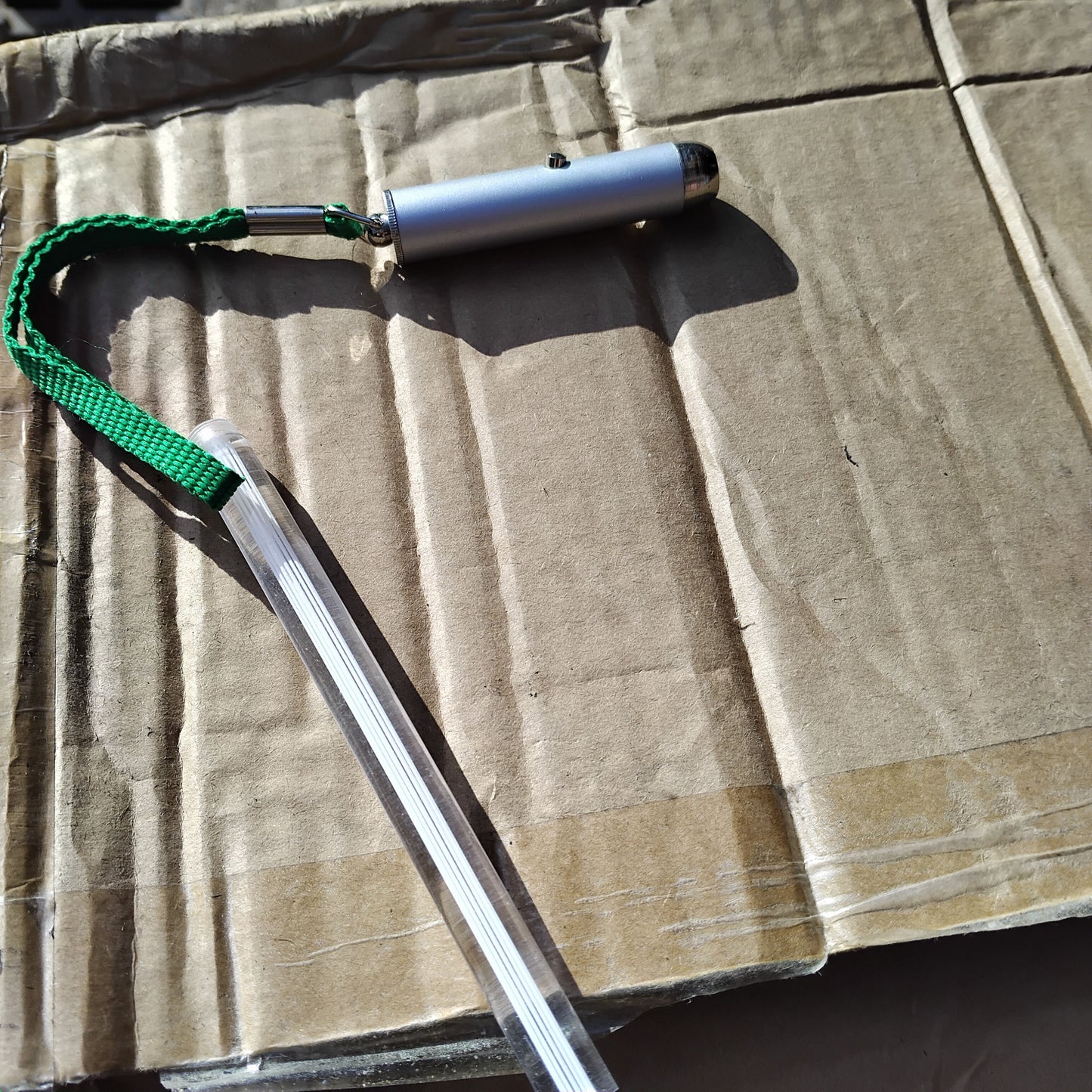 Job Lot 12 Mini Light Saber Style Sticks, Green