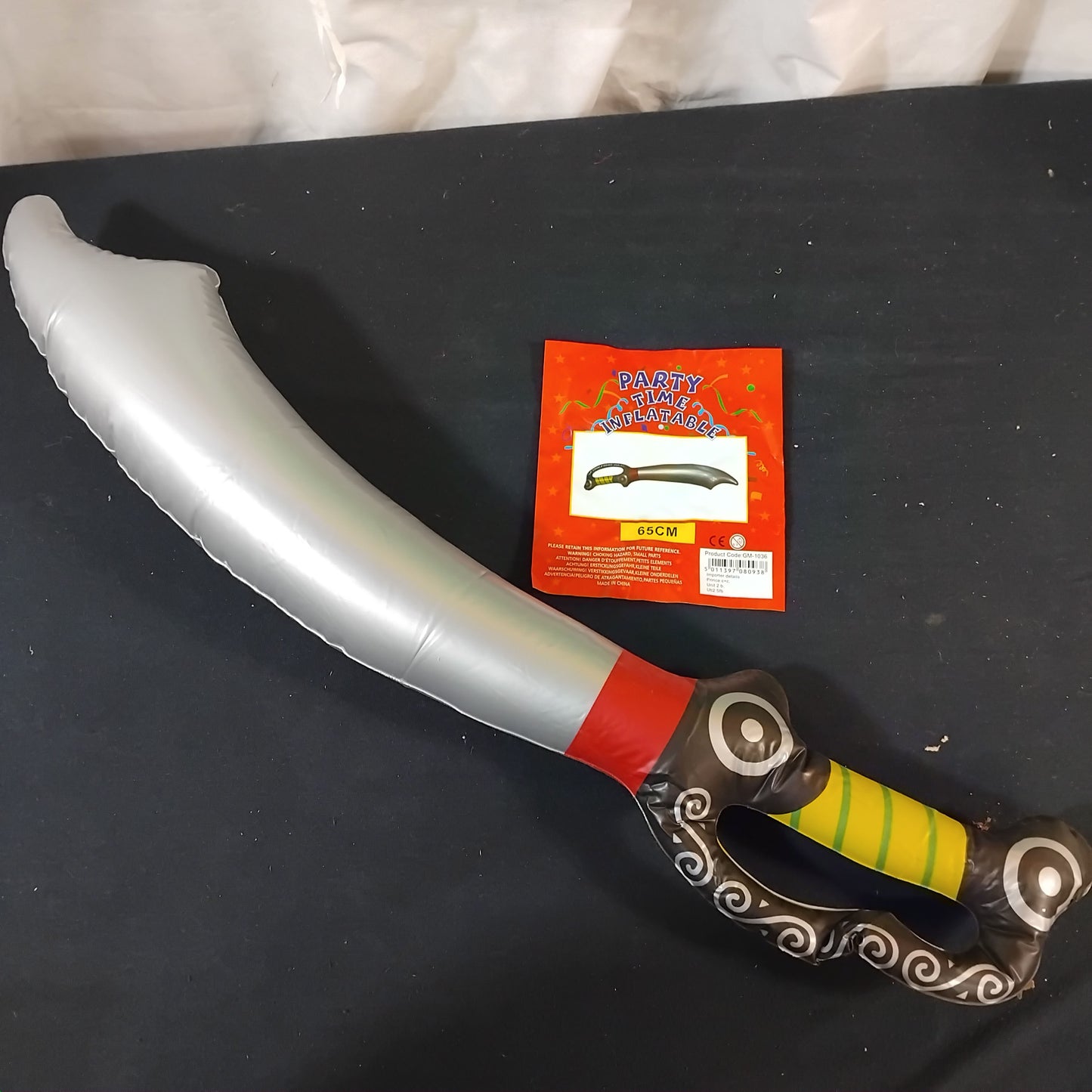 Job Lot of 12 Inflatable 65cm Pirate Sword