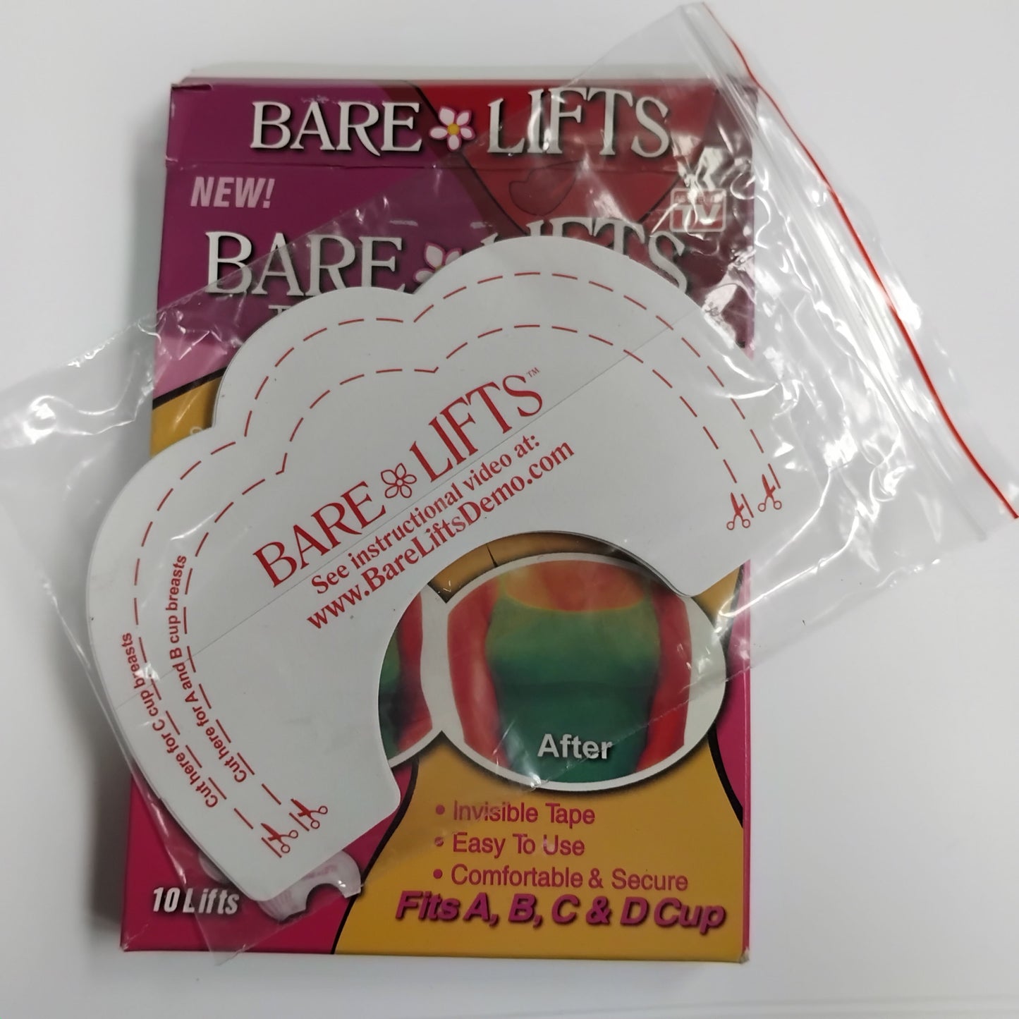 Job Lot of 12 Bare Lift Breast Lifts