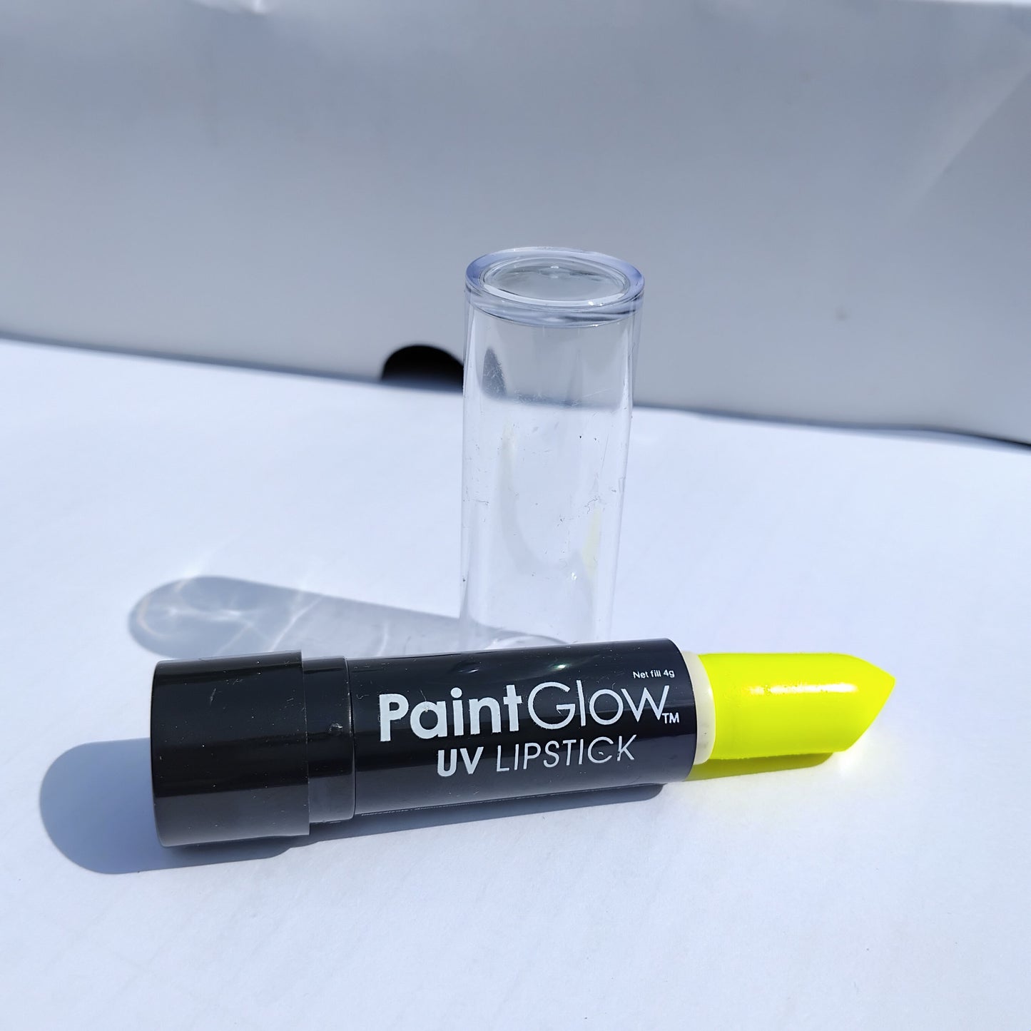 Job Lot of 12 Paint Glow UV Lipstick, Yellow