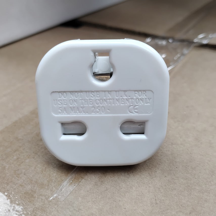 Job Lot of 12 UK to EU Plug Adapter