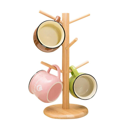 Job Lot of 12 Bamboo Mug Trees