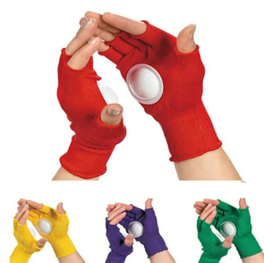 Job Lot of 12 Clapping Cheering Gloves, Assorted Colours