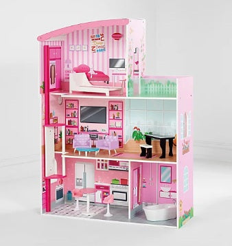 George Home Large Wooden Fashion Dolls House