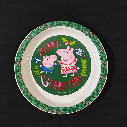 Job Lot of 12 Peppa Pig Christmas Plates