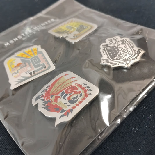 Job Lot of 12 Promotional Capcom Monster Hunter World Badge Sets