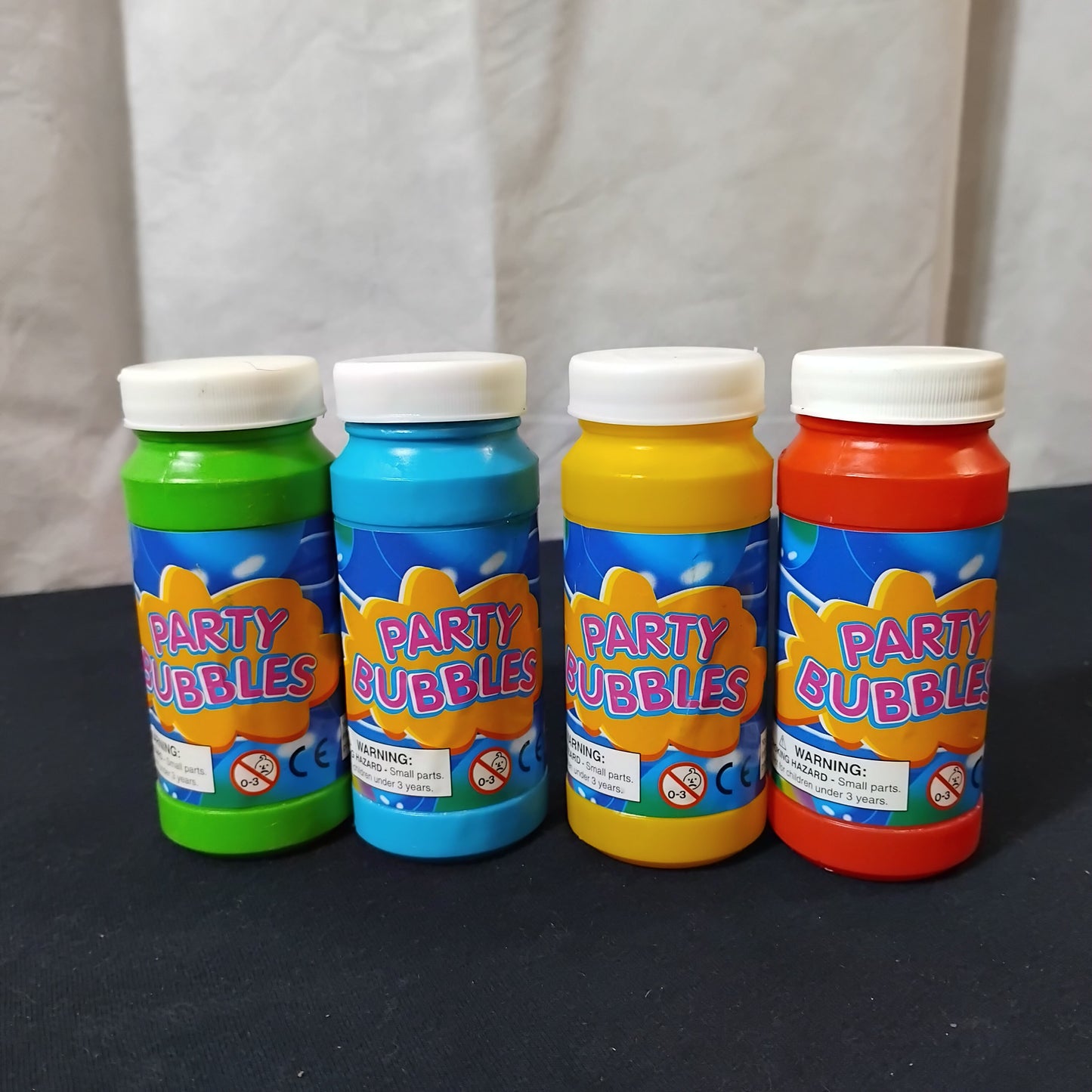 Job Lot of 12 Assorted 4oz Blowing Bubbles