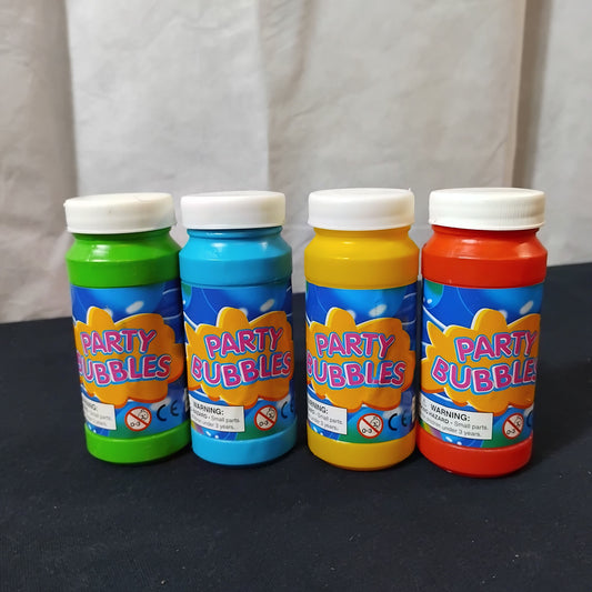 Job Lot of 12 Assorted 4oz Blowing Bubbles