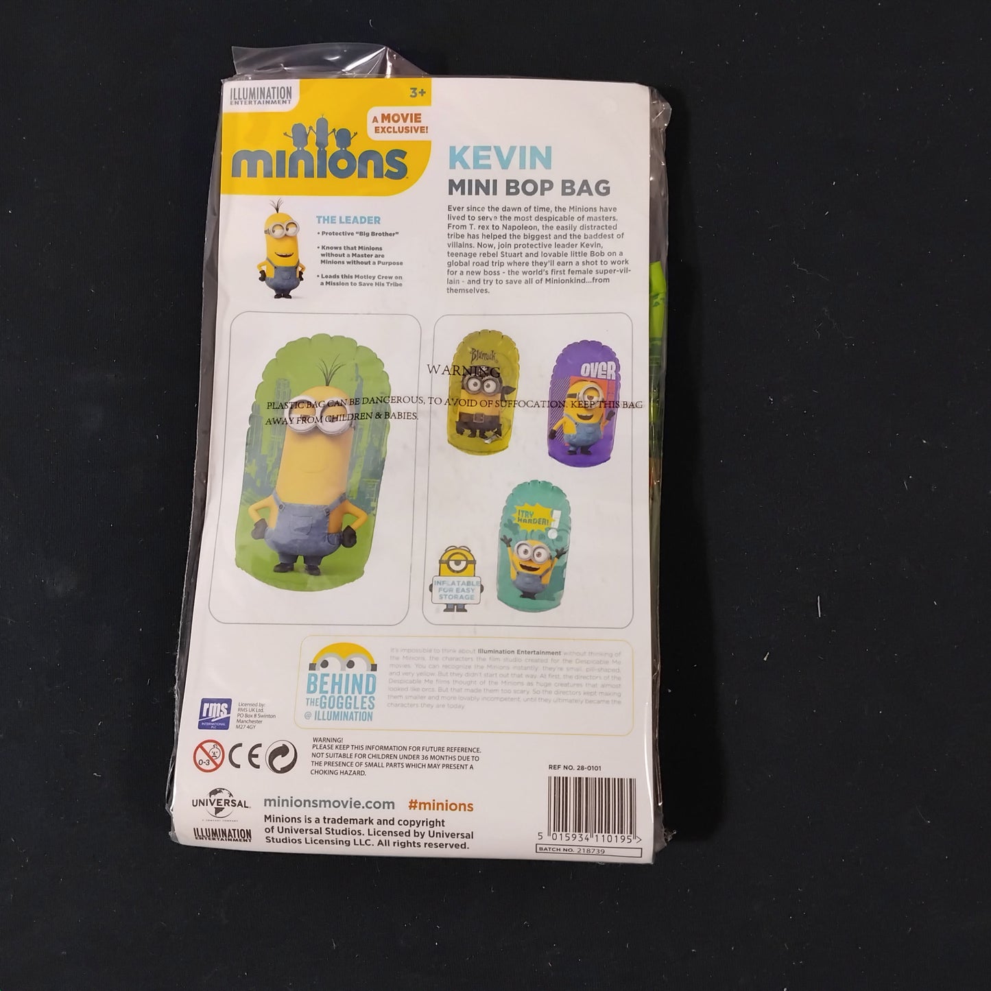 Job Lot of 12 Assorted Minions Mini Bop Bags
