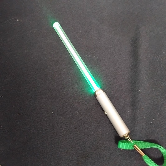 Job Lot 12 Mini Light Saber Style Sticks, Green