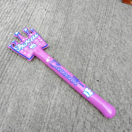 Job Lot of 12 Inflatable Pink Camelot Princess Bat