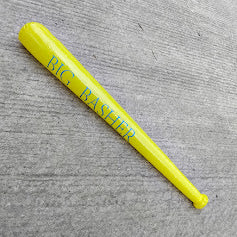 Job Lot of 12 Inflatable Yellow Big Basher Bat