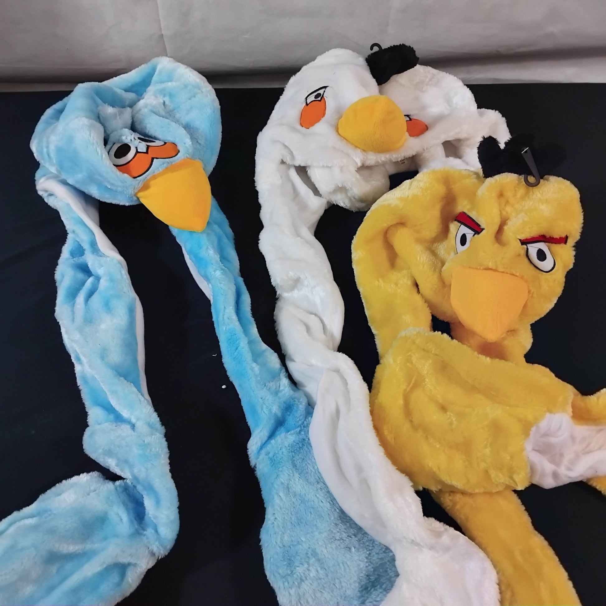 Job Lot of 12 Bird Brains One Piece Hat, Scarf and Goves, Assorted Colours - Gaita Home & Garden - Job Lot Carboot Stock