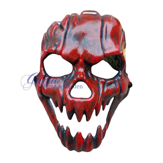 Job lot of 12 Halloween Skull Masks, Assorted Colours - Gaita Home & Garden - Job Lot Carboot Stock