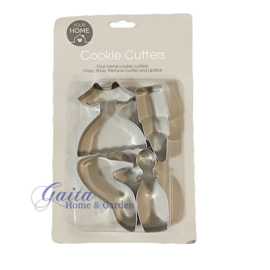 Job Lot of 12 Ladies Cookie Cutter Sets - Gaita Home & Garden - Job Lot Carboot Stock
