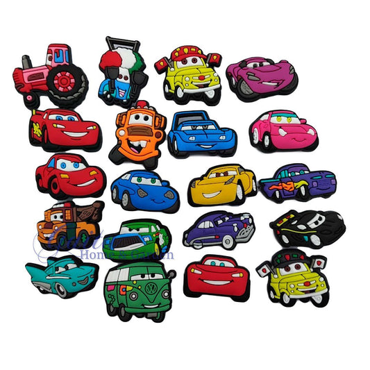 Pack of 20 Cars Characters Shoe Decorations - Gaita Home & Garden - Job Lot Carboot Stock